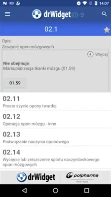 DrWidget ICD9 android App screenshot 4